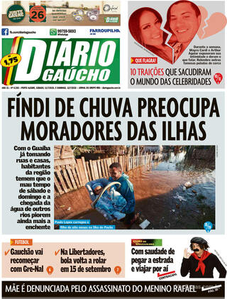 Capa Diário Gaúcho