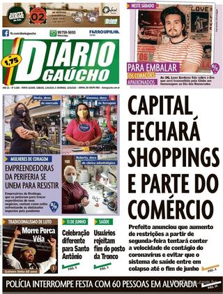 Capa Diário Gaúcho