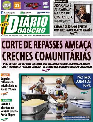 Capa Diário Gaúcho