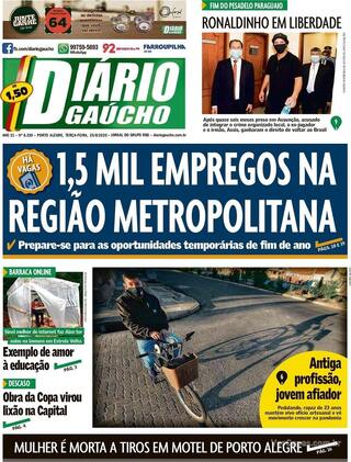 Capa Diário Gaúcho
