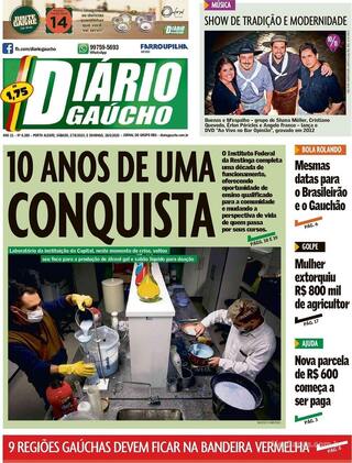 Capa Diário Gaúcho