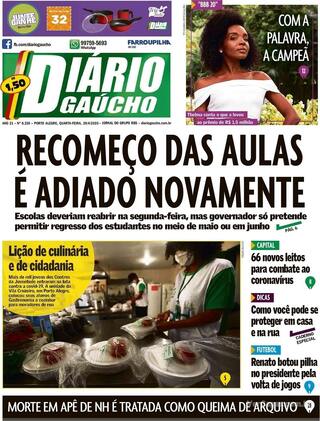 Capa Diário Gaúcho