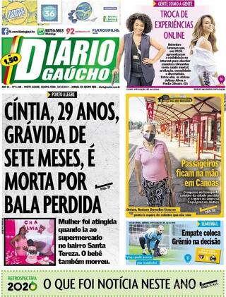Capa Diário Gaúcho