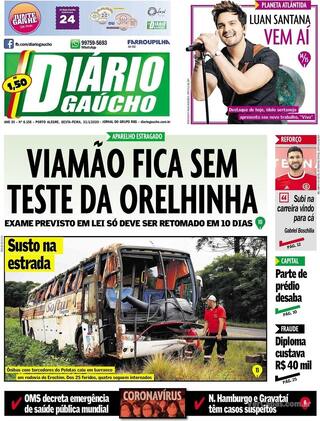 Capa Diário Gaúcho