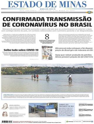 Capa Estado de Minas