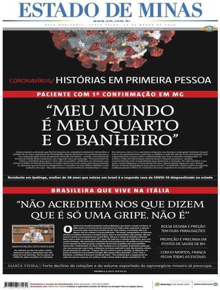 Capa Estado de Minas
