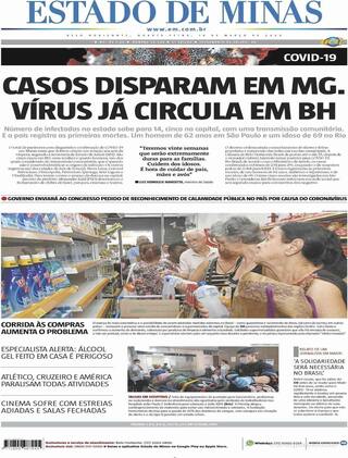 Capa Estado de Minas