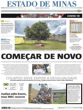 Capa Estado de Minas