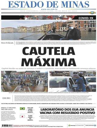 Capa Estado de Minas