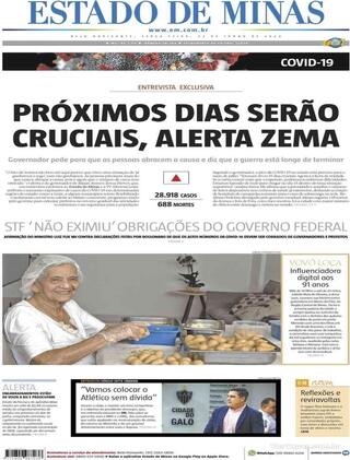 Capa Estado de Minas