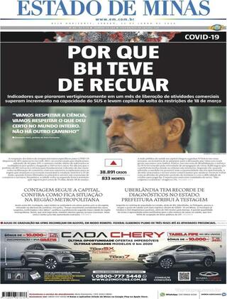 Capa Estado de Minas