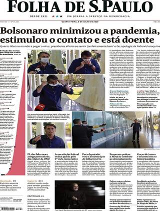 Capa Folha de S.Paulo