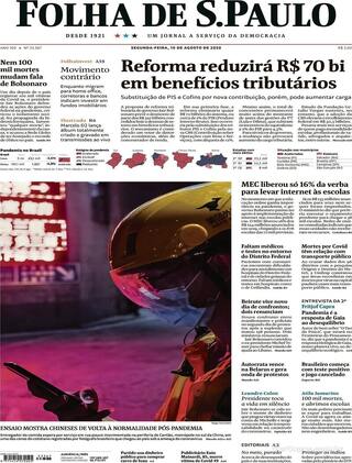 Capa Folha de S.Paulo
