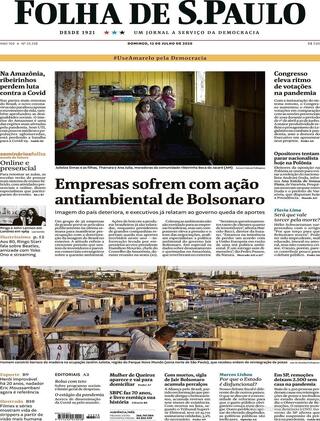 Capa Folha de S.Paulo