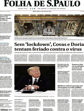 Capa Folha de S.Paulo