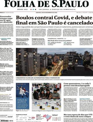Capa Folha de S.Paulo