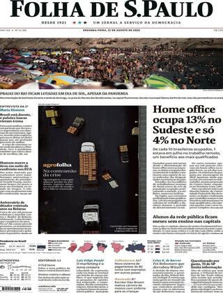 Capa Folha de S.Paulo