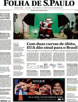 Capa Folha de S.Paulo