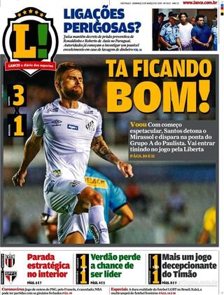 Capa Lance - São Paulo
