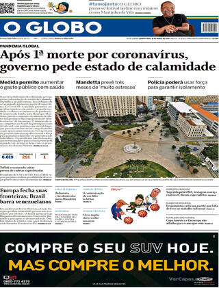 Capa O Globo
