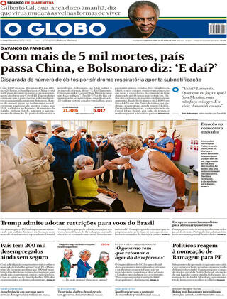 Capa O Globo