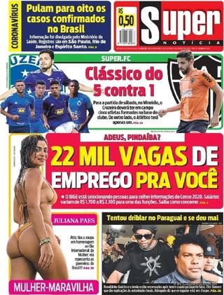 Capa Super Notícia