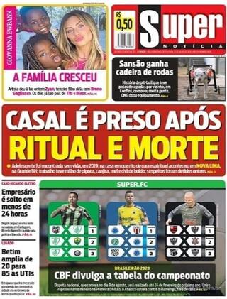 Capa Super Notícia