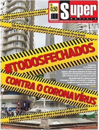 Capa Super Notícia