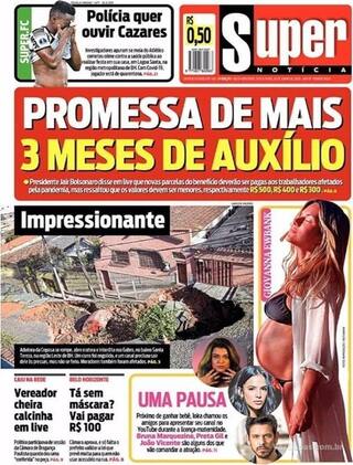 Capa Super Notícia