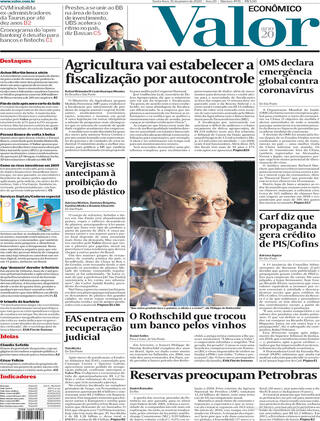 Capa Valor Econômico