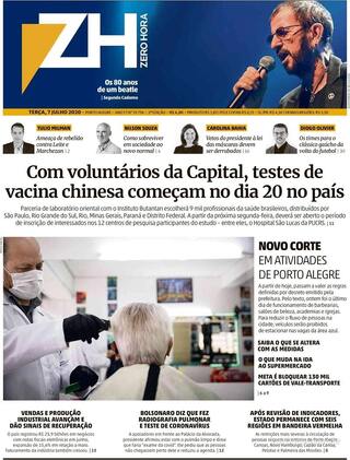 Capa Zero Hora