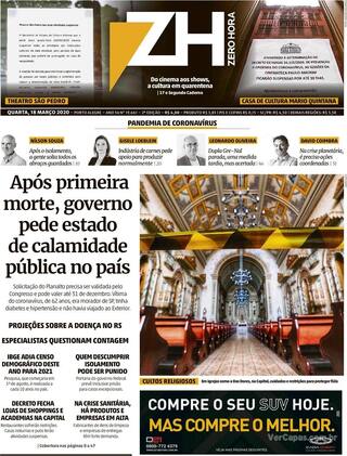 Capa Zero Hora