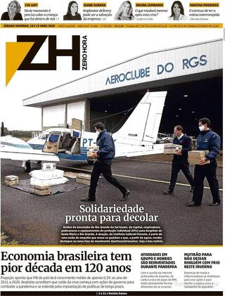 Capa Zero Hora