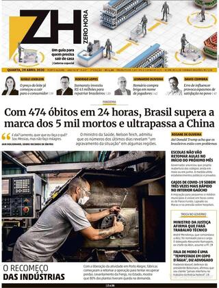 Capa Zero Hora