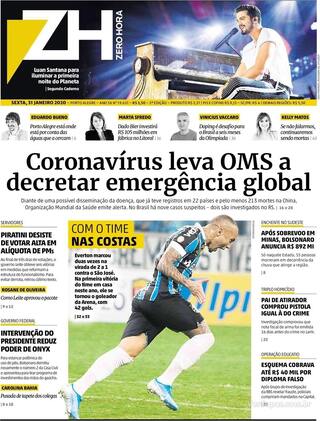 Capa Zero Hora