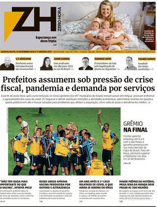 Capa Zero Hora