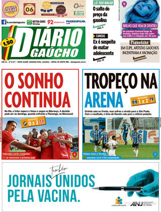Capa Diário Gaúcho