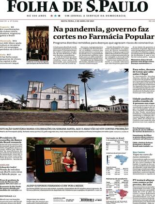 Capa Folha de S.Paulo