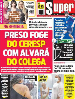 Capa Super Notícia