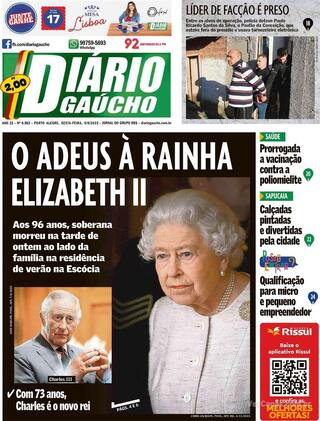 Capa Diário Gaúcho