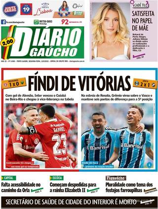 Capa Diário Gaúcho