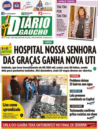 Capa Diário Gaúcho
