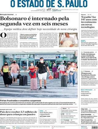Capa Estadão