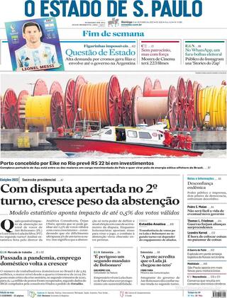 Capa Estadão
