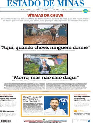 Capa Estado de Minas