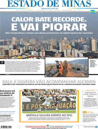 Capa Estado de Minas