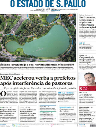 Capa Estado de Minas