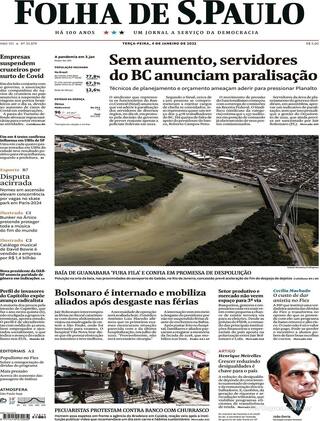 Capa Folha de S.Paulo