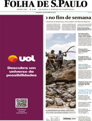 Capa Folha de S.Paulo