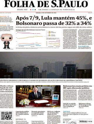 Capa Folha de S.Paulo